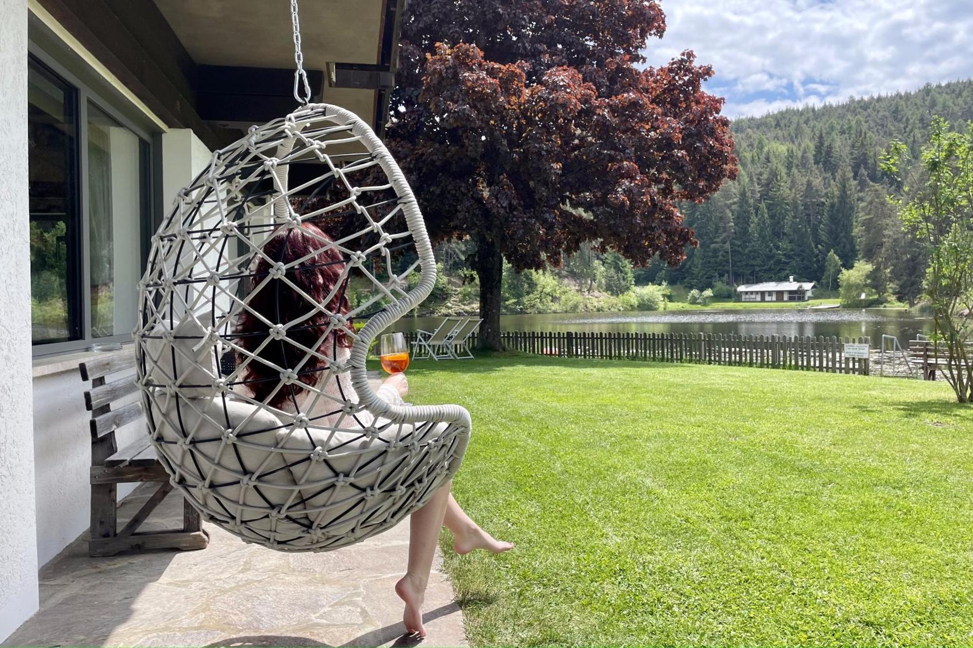 Hotel Am Wolfgrubenersee Oberbozen Buitenkant foto