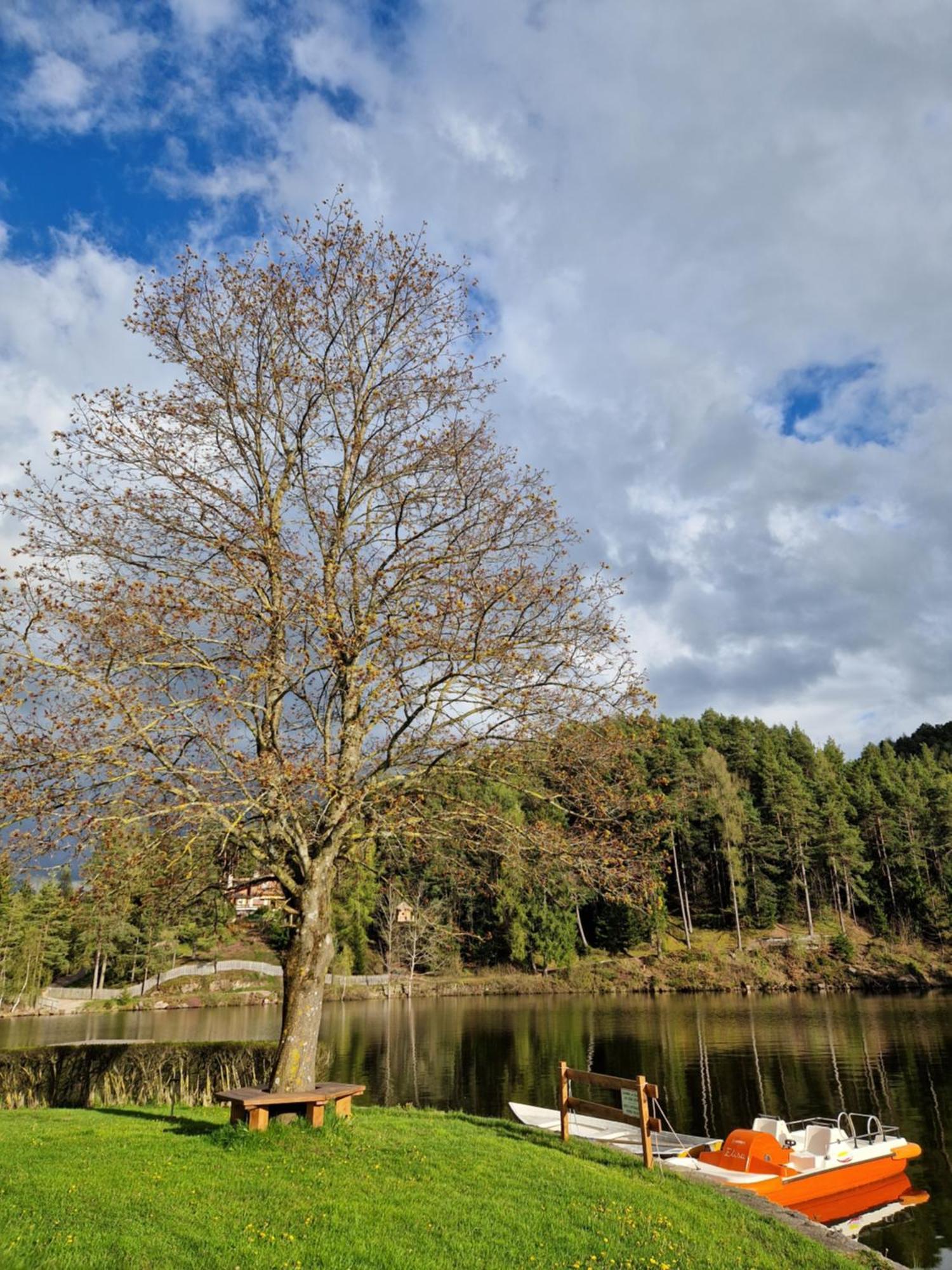 Hotel Am Wolfgrubenersee Oberbozen Buitenkant foto